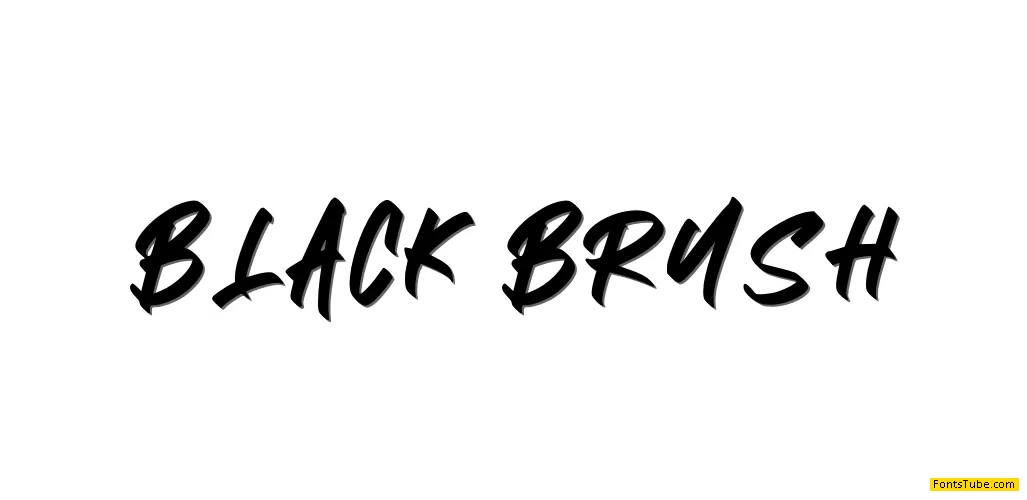 Black Brush