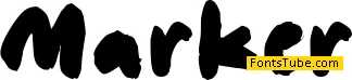 Marker Font