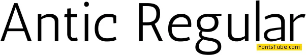 Antic Font