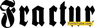 Fractur Font