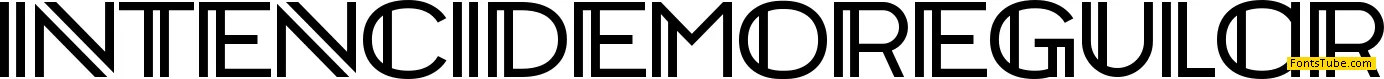 Intenci Demo Font