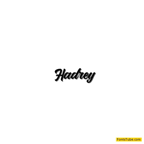 Hadrey Font