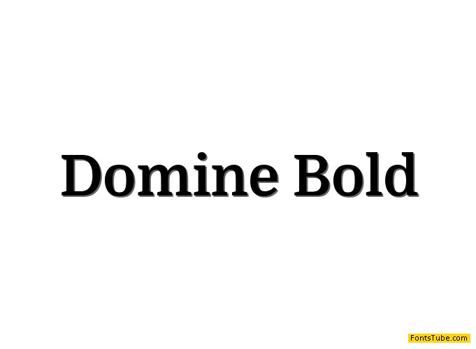 Domine Font Family