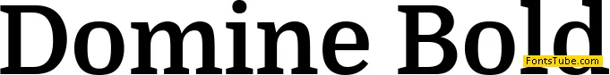 Domine Font Family