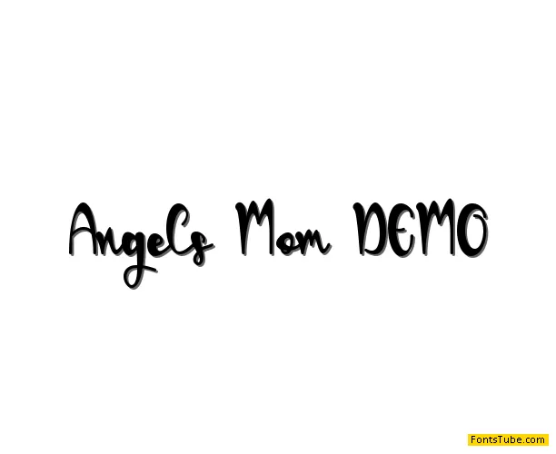 Angels Mom Font