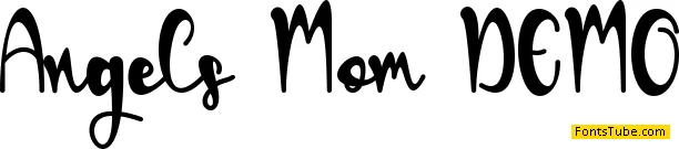 Angels Mom Font