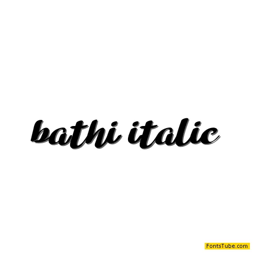 Bathi Font Family