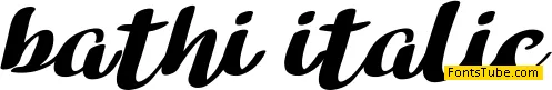 Bathi Font Family