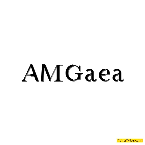 AMGaea Font