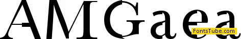 AMGaea Font