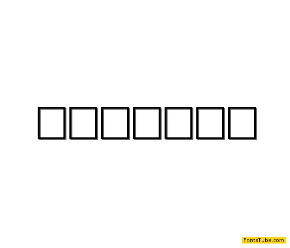 Pinball Data Font