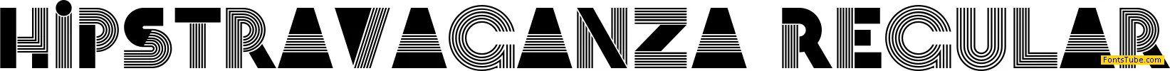 Hipstravaganza DEMO Font