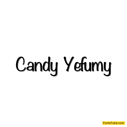 Candy Yefumy Font