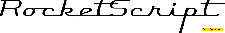 Rocket Script Font