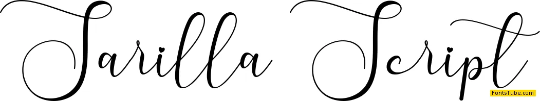 Sarilla Script Font