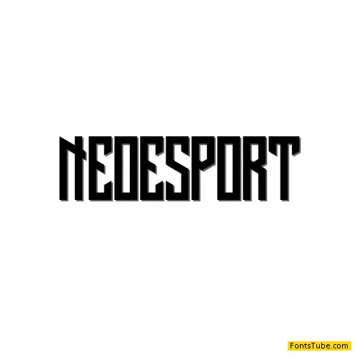 NEO ESPORT Font
