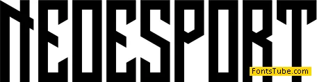 NEO ESPORT Font