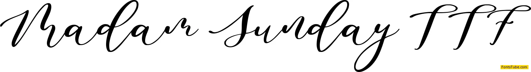 Madam Sunday Font Family