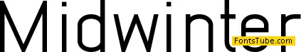 Midwinter Font