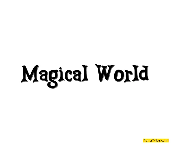 Magical World Font