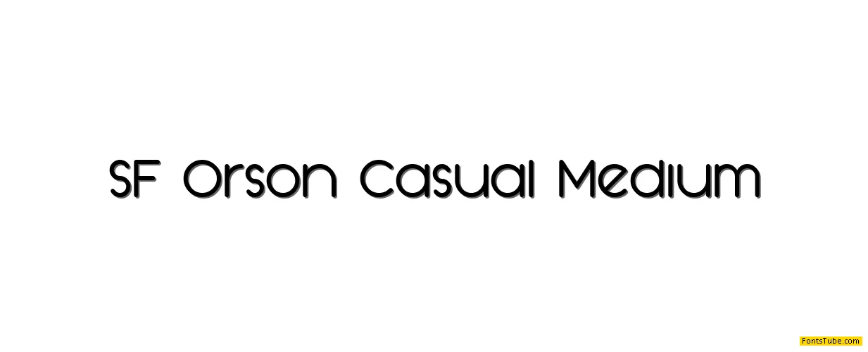SF Orson Casual Font Family