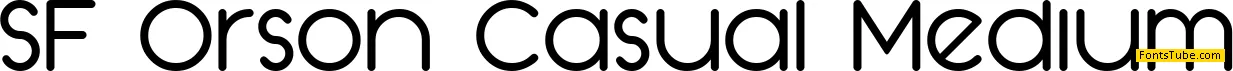 SF Orson Casual Font Family