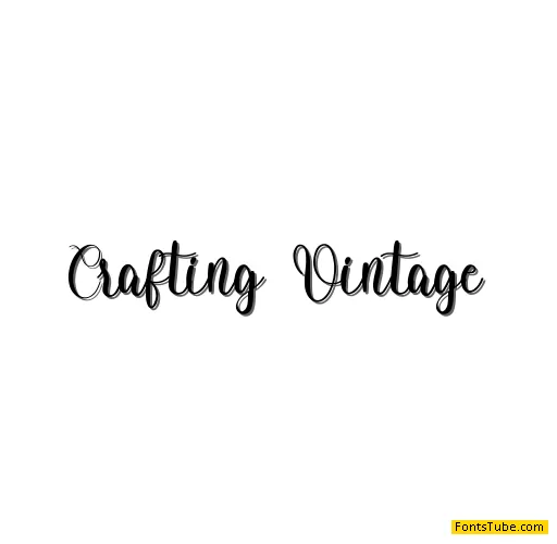 Crafting Vintage