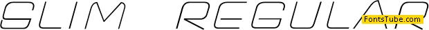 slim Font