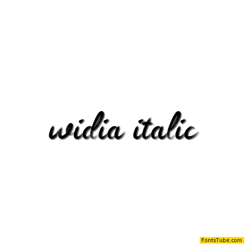 Widia Font Family