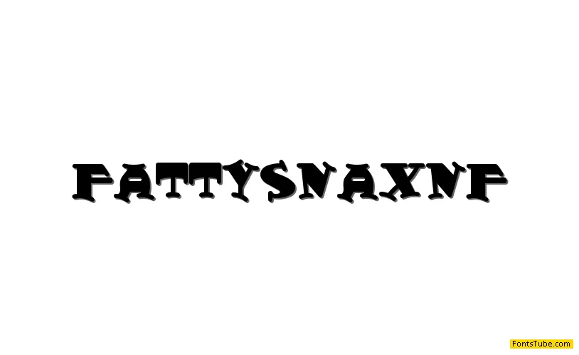 Fatty Snax NF Font