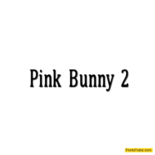 Pink Bunny Font Family