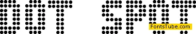 Dot Spot Font
