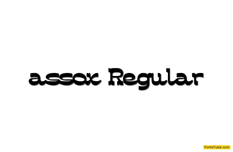 assox Font