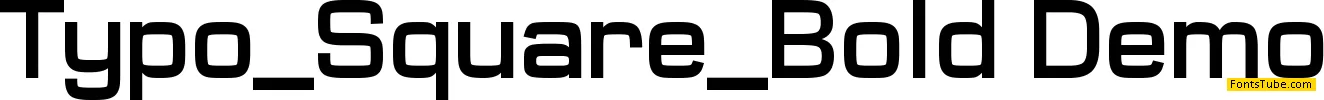 Typo Square Font Family