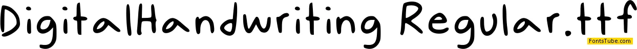 Digital Handwriting