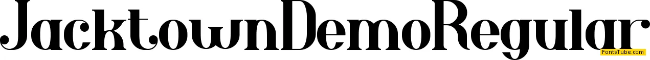 Jacktown Demo Font Family