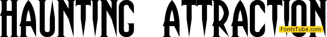 Haunting Attraction Font