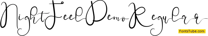 Night Feel Demo Font