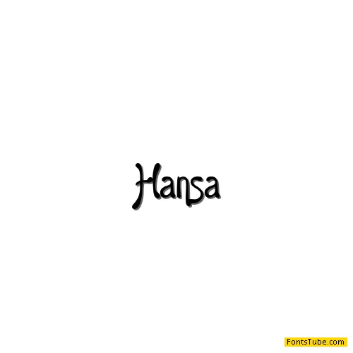 Hansa Font