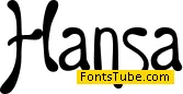 Hansa Font