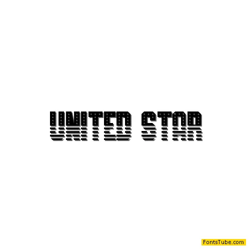 UNITED STAR Font