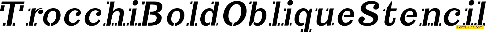 Trocchi Font Family