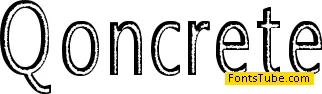 Qoncrete Font