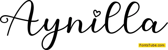 Aynilla Font