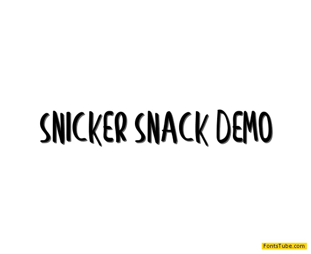 Snicker Snack Font