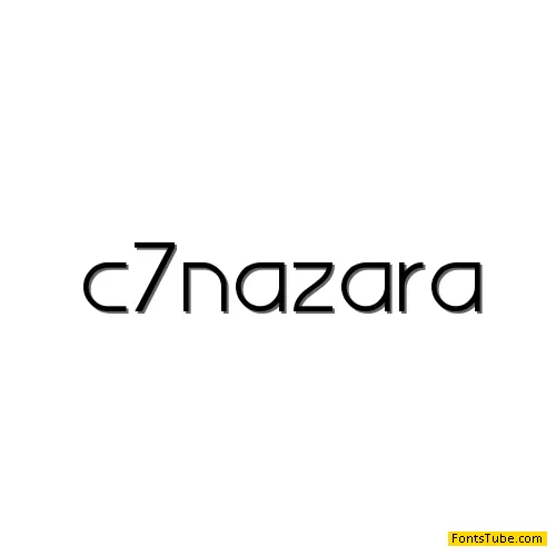 C7nazara Font
