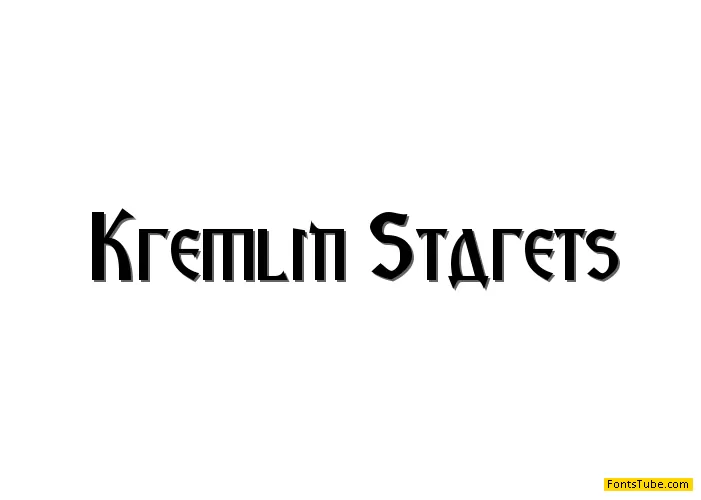 Kremlin Starets Font