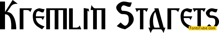 Kremlin Starets Font