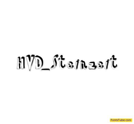 HVD Steinzeit Font