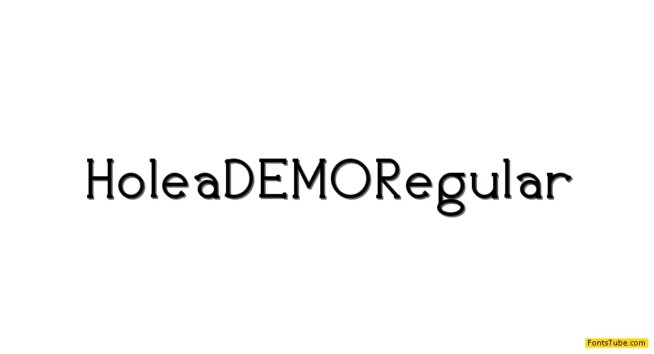 Holea DEMO Font Family